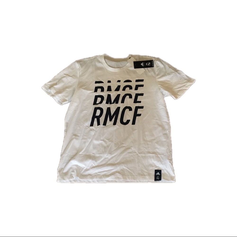 Real Madrid CF Adidas Men’s Logo Graphic Shirt